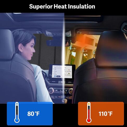 2021-2025 F150 Windshield Sun Shade for Ford F-150 2021 2022 2023 2024 2025 (Lariat, King Ranch, Platinum, XL XLT Limited Raptor) Automotive Car Front Window Sunscreen Sunshade in Saudi Arabia