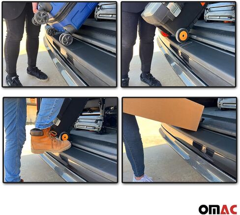 OMAC Rear Bumper Sill Cover Protector for Mercedes Sprinter W907 910 2019-2025 Matte in Kuwait