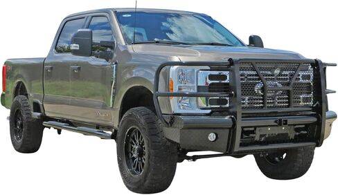 Steelcraft الجبهة الوفير واقي أسود | لعام 2023 2024 FORD F250 F350 F450 F550 Superduty | يتضمن شارات ما بعد البيع في الغرب الأوسط in Kuwait