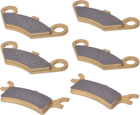 Brake Pads for Sportsman 400 450 500 600 700 800, for Magnum 325 330 500, for Scrambler 500, for Trail Blazer 250 330,OEM# 2202412 2201398 2202414, Ceramics Front and Rear Set in Saudi Arabia
