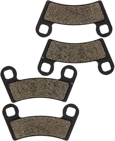 NICHE Brake Pad Set for Polaris RZR S 800 900 570 1000 Ranger XP General Outlaw 525 450 2203318 Complete Organic 2 Pack in Saudi Arabia