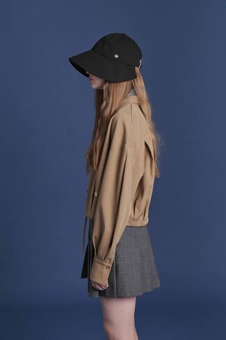 Wire Bonnet Hat Nazare Adjustable Wide Brim Cotton Bucket Hat for Women in Kuwait