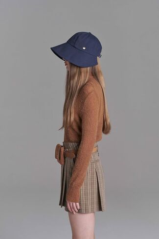Wire Bonnet Hat Nazare Adjustable Wide Brim Cotton Bucket Hat for Women in Kuwait