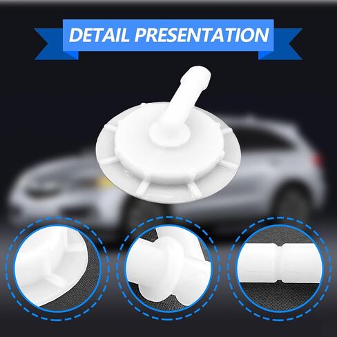 Radiator Coolant Reservoir Expansion Tank Cap with Joint, Compatible with 97-15 Accord, 03-08 Pilot, 06-15 Ridgeline, 04-15 TSX, 10-13 ZDX, 13-15 RDX etc, Replace OE# 19106-RNA-A48(1 pcs) in Saudi Arabia
