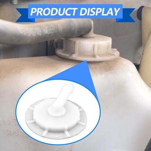 Radiator Coolant Reservoir Expansion Tank Cap with Joint, Compatible with 97-15 Accord, 03-08 Pilot, 06-15 Ridgeline, 04-15 TSX, 10-13 ZDX, 13-15 RDX etc, Replace OE# 19106-RNA-A48(1 pcs) in Saudi Arabia