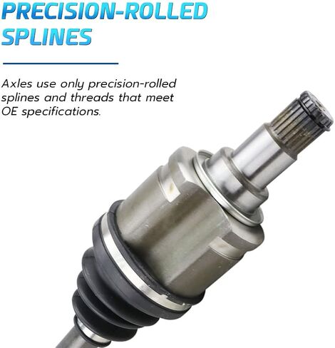 BODEMAN-2PC CV AXLE DRIVE ASSEMBLY لعام 2002-2009 Toyota Camry L4 2.4L (Exc. Hybrid) ، 2001-2007 Highlander 2.4L 2WD ، 2004-2008 Solara 2.4L W/Auto Trans. in Saudi Arabia