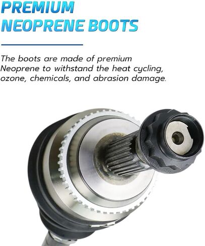 BODEMAN-2PC CV AXLE DRIVE ASSEMBLY لعام 2002-2009 Toyota Camry L4 2.4L (Exc. Hybrid) ، 2001-2007 Highlander 2.4L 2WD ، 2004-2008 Solara 2.4L W/Auto Trans. in Saudi Arabia