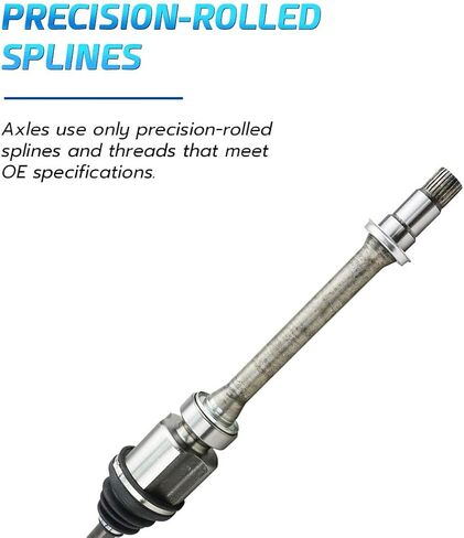 BODEMAN-2PC CV AXLE DRIVE ASSEMBLY لعام 2002-2009 Toyota Camry L4 2.4L (Exc. Hybrid) ، 2001-2007 Highlander 2.4L 2WD ، 2004-2008 Solara 2.4L W/Auto Trans. in Saudi Arabia