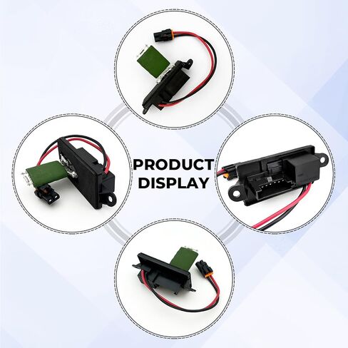 89019089 AC Blower Motor and Resistor Kit Compatible with 2003-2006 Cadillac Escalade ESV,2001-2006 Chevy Silverado 3500,2001-2006 GMC Sierra 3500 HVAC Heater Blower Motor Resistor in Saudi Arabia