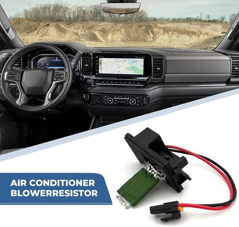 89019089 AC Blower Motor and Resistor Kit Compatible with 2003-2006 Cadillac Escalade ESV,2001-2006 Chevy Silverado 3500,2001-2006 GMC Sierra 3500 HVAC Heater Blower Motor Resistor in Saudi Arabia