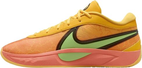 Giannis Freak 6 Basketball Shoes (FJ7792-601 ، Light Wild Mango/Black/Laser Orange) Size 9.5 in Saudi Arabia