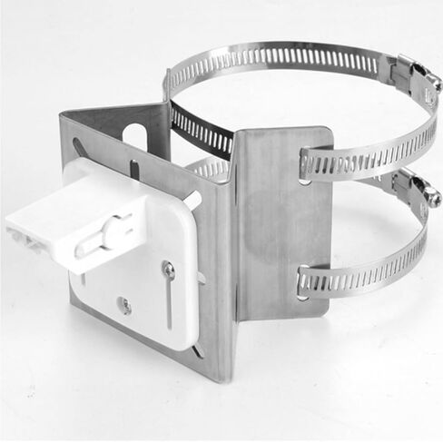 قوس جبل Tonton Gutter متوافق مع Solocam Solocam S340 ، Solocam E30 ، و Eufy 4G LTE CAM S330 ، حامل كاميرا مقاومة للطقس قابلة للتعديل لكاميرا الأمان الشمسية (حزمة واحدة ، أبيض) in Kuwait