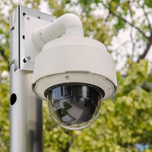 قوس جبل Tonton Gutter متوافق مع Solocam Solocam S340 ، Solocam E30 ، و Eufy 4G LTE CAM S330 ، حامل كاميرا مقاومة للطقس قابلة للتعديل لكاميرا الأمان الشمسية (حزمة واحدة ، أبيض) in Kuwait