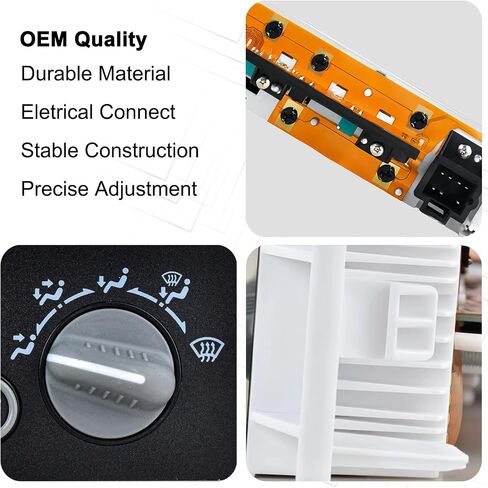 MuHize 599-007 A/C Heater Climate Control Module Panel, Fit for 1996-1999 Chevy GMC C1500 C2500 C3500 K1500 K2500 K3500 Truck Replace# 9378815 15-72548 15-72548 16231175 in Kuwait
