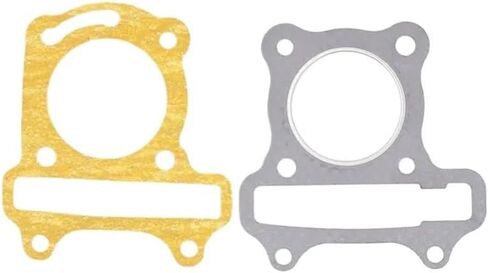 Motorcycle 57.4mm Piston 15mm Pin Ring Spacer Set Fit For GY6-150 157QMJ Dirt Bike Scooter Kart(Piston ring) in Saudi Arabia