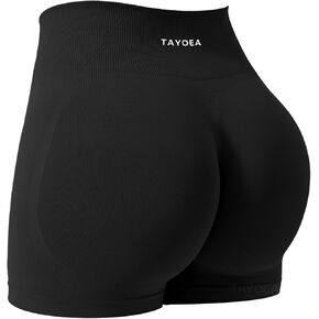 Tayoea Shorts Shorts Women Scrunch Butty Booty رفع سراويل راكب الدراجة النارية سلس لليوغا الرياضية الرياضية الرياضية in Saudi Arabia