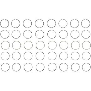Steel Piston Rings Set | Compatible with GM/Chevrolet 6.0L 364 | .020 (.50mm Oversized) in Saudi Arabia