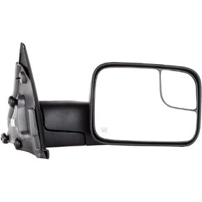 LUJUNTEC Tow Mirror Replacement fit for 2002-2008 For Dodge For Ram 1500 2003-2009 For Dodge For Ram 2500/3500 Pickup Towing Mirror Passenger Right Side Power Adjusted Heated No Turn Signal Light in Saudi Arabia