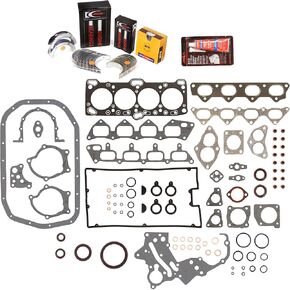 MA-4216958791-3 Full Gasket Set Bearings Rings Fit 89-92 Mitsubishi Eagle Plymouth 4G63 4G63T in Saudi Arabia