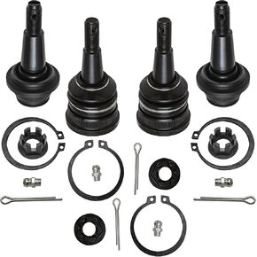 ديترويت المحور - مفاصل كرة 4pc الأمامية لشيفروليه سيلفرادو GMC Sierra 1500 Tahoe Suburban Yukon XL Cadillac Escalade ESV ، 4 Ball Ball Confincts Placement in Saudi Arabia
