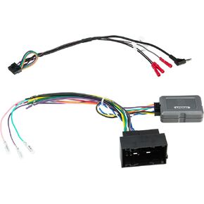 SCOSCHE LPCR25 LINK+ محول واجهة استبدال الراديو متوافق مع Select 2013-2018 Chrysler و Dodge و Jeep و Ram UConnect 3.0 - تسخير الأسلاك ستيريو للسيارة - عجلة القيادة in Kuwait
