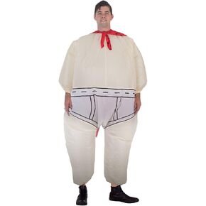 Costume Agent Captain Costume with Printed Underpants and Cape Inflatable CHUB Suit® (Teen) Multicoloured in Saudi Arabia