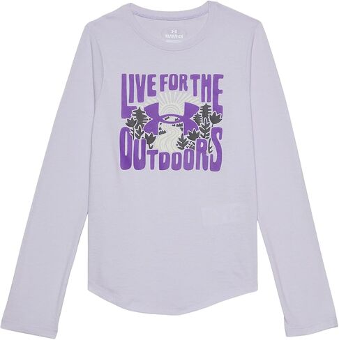 Under Armour Girls' Ua Live for Long Sleeve Tee (Big Kids) in Saudi Arabia
