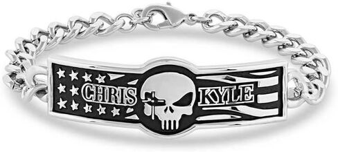 Montana Silversmiths Men's Western Lifestyle Inspired Bracelet (My Duty Chris Kyle Link) in Saudi Arabia