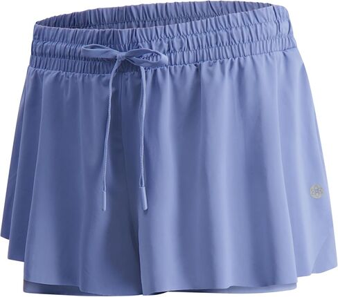 Harmony and Balance 2-in-1 Flowy Athletic Shorts with Built-in Liner for Women, Quick-Dry, Running, Yoga, Gym, Tennis Shorts in Saudi Arabia