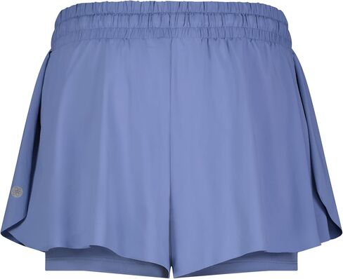 Harmony and Balance 2-in-1 Flowy Athletic Shorts with Built-in Liner for Women, Quick-Dry, Running, Yoga, Gym, Tennis Shorts in Saudi Arabia