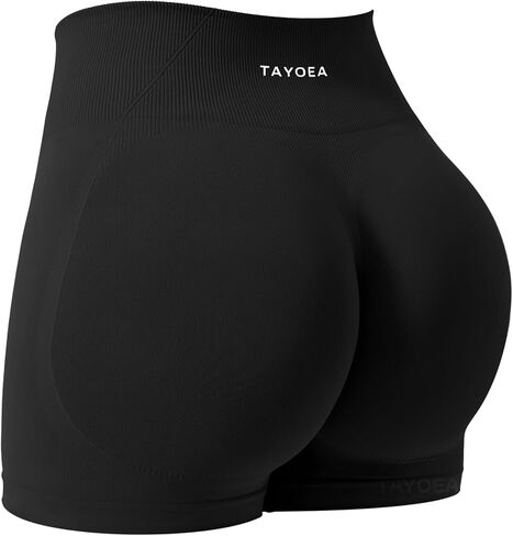Tayoea Shorts Shorts Women Scrunch Butty Booty رفع سراويل راكب الدراجة النارية سلس لليوغا الرياضية الرياضية الرياضية in Saudi Arabia