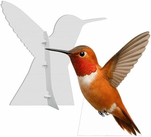 Hummingbird Cardboard Cutout – 1FT Realistic Hummingbird Standee for Parties, Events & Nature Displays, Style 2, 1PC in Kuwait