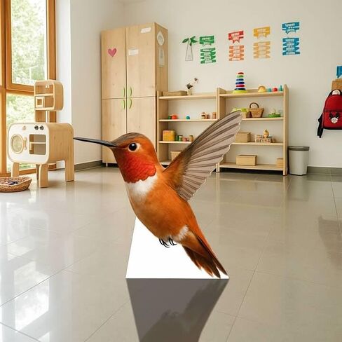 Hummingbird Cardboard Cutout – 1FT Realistic Hummingbird Standee for Parties, Events & Nature Displays, Style 2, 1PC in Kuwait
