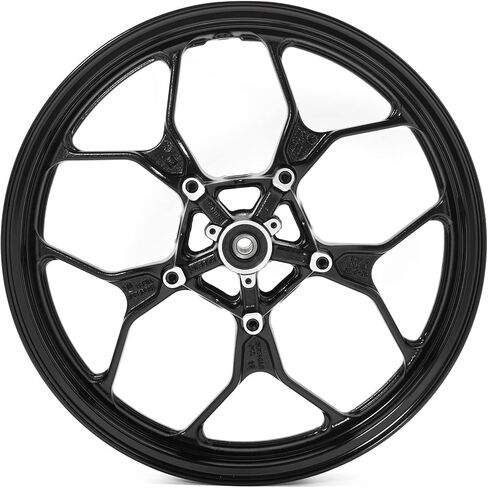 17 "x3.5" حافة العجلة الأمامية السوداء ل yamaha yzf r1 yzf r6 04-14 R6S 06-09 FZ1 FZ6 06-09 in Saudi Arabia