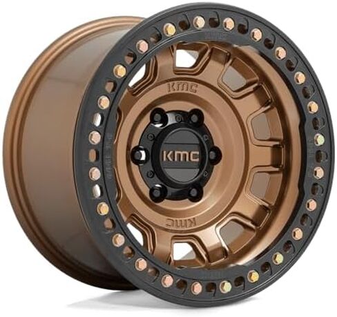 KMC عجلات Tank Beadlock 17x9 8x1703.5 -38mm ساتان أسود - KM23679087738N in Kuwait