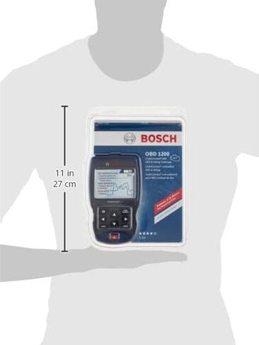 Bosch OBD 1200 Scan Tool with CodeConnect, ABS & Airbag Coverage, Oil Light & Battery Reset in Saudi Arabia