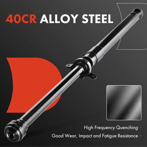 A-Premium Rear Complete Drive Shaft Prop Shaft Driveshaft Assembly Compatible with Audi - 2011-2015 Q7 V6 3.0L, AWD in Saudi Arabia