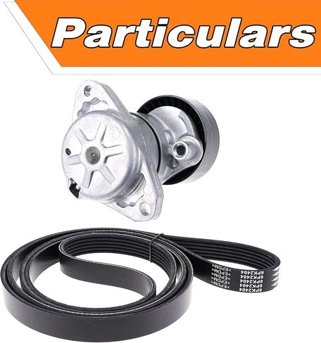 Engine Drive Belt Tensioner & Idler Pulley Belt Tensioner Kit Fit for Mercedes-Benz C230 C280 C300 C350 CLK350 E350 GL450 ML350 ML550 S550 SLK350 2005-2011.Replaces# 2722021419 2722000270 6pk2404 in Saudi Arabia