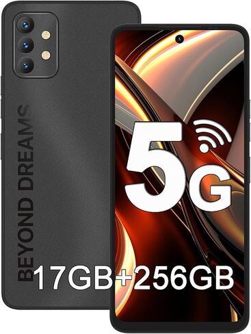 UMIDIGI Unlocked 5G Cell Phone,A13 PRO MAX 5G Smartphone 17GB+256GB Android 12 with 6.8" Full Screen,64+5+5MP AI Triple Camera MediaTek Dimensity 900,5150mAh Battery Smartphones,WIFI 6.0,Warranty in Saudi Arabia