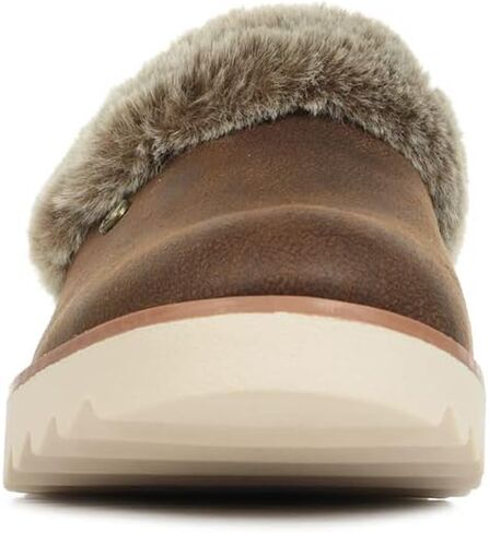شبشب Skechers للسيدات/السيدات Bobs Mountain Kiss Winter Rock 8.5 M US بني in Saudi Arabia
