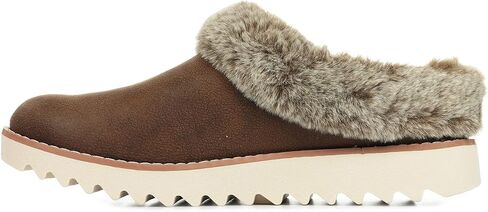 شبشب Skechers للسيدات/السيدات Bobs Mountain Kiss Winter Rock 8.5 M US بني in Saudi Arabia