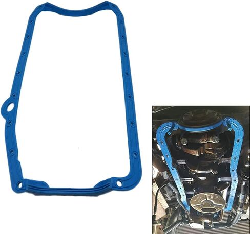 SBC Oil Pan Gasket Blue Pre -79 Early for SB Chevy V8 265 283 327 350 383 400 in Saudi Arabia