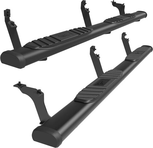 TAC Arrow 5" Running Boards Compatible with 2019-2023 Ford Ranger SuperCrew Cab Truck Side Steps Rails Off-Road Accessories Aluminum Texture Black 2pcs in Saudi Arabia