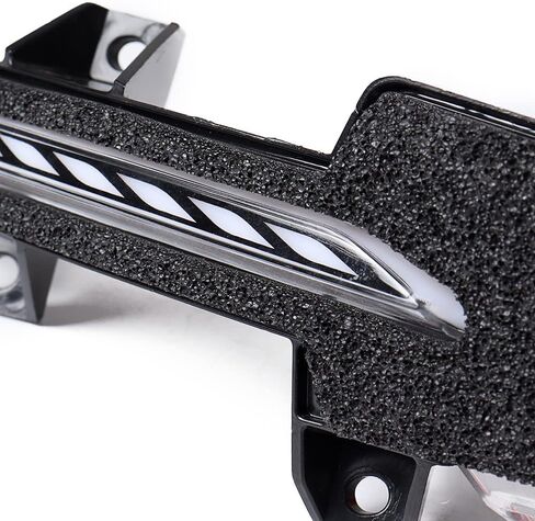 Compatible with Honda Accord 2018-2022 Amber Full LED Strip Sequential Flash Side Wing Mirror LED Dynamic Turn Signal Light Fits OE 34350TVAA01 34300TVAA01 (Smoke Lens, Honda Accord 2018-2022) in Kuwait