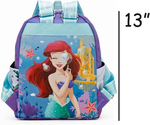 حقيبة ظهر Disney Belle Backpack Personalized Deails المرخص رسميًا وحقيبة الكتف Daypack Beast 13 بوصة مع اسم مخصص in Saudi Arabia