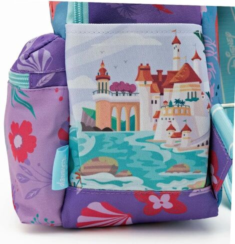 حقيبة ظهر Disney Belle Backpack Personalized Deails المرخص رسميًا وحقيبة الكتف Daypack Beast 13 بوصة مع اسم مخصص in Saudi Arabia
