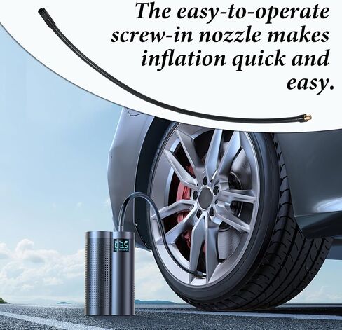 Universal Tire Inflator Hose Extension Tube Brass Screw Thread Tire Inflator Extension Tube, 19.69 inch Air Pump Hose Adapter Suit for Car, Motorcycle, E-Bike, Hoses Quick Turn Inflation Attachments in Saudi Arabia