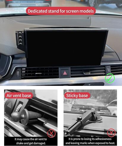 حامل هاتف سيارة الشحن اللاسلكي لـ Audi Q5 2021-2025/A5/S5/RS5 2020-2025/A4/S4 2020-2025 الملحقات in Kuwait