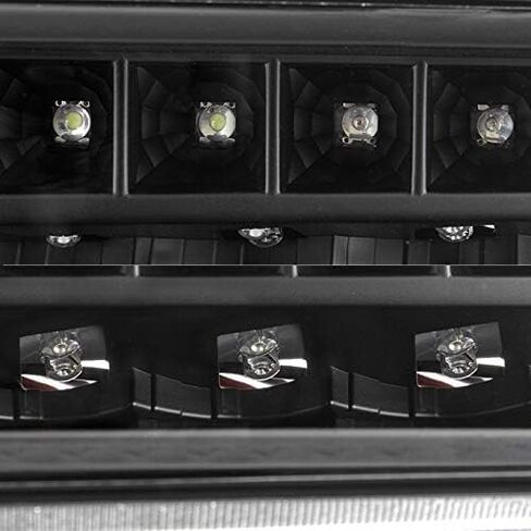 AKKON - For GMC Sierra Yukon Yukon XL Pair of Smoked Lens LED Front Bumper Turn Signal Light Lamp Set in Saudi Arabia