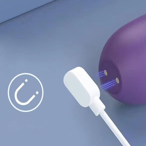 كابل شاحن USB مغناطيسي 5 ملم بطول 2.7 قدم مع نقطتين لاستبدال سلك الشحن - 0.2 بوصة in Saudi Arabia